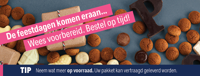 Bestel op tijd Sinterklaas